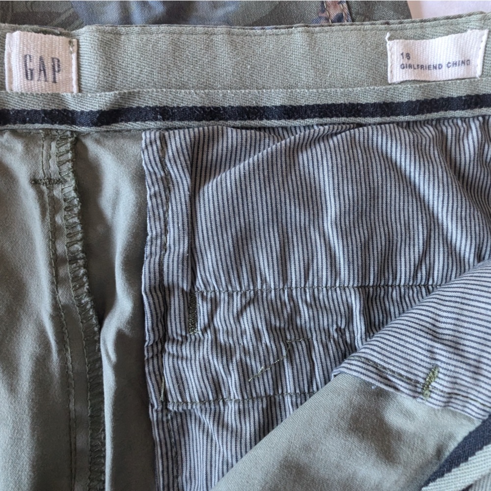 Hawaiian Print Womens Chinos GAP sz 16 - Picture 11 of 12